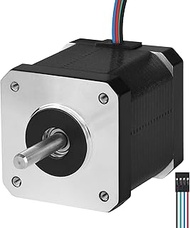 0.9° Nema 17 Stepper Motor 2 Phase High Torque 0.42Nm(59.48oz·in) Bipolar 3.0Ω 1.3A 47mm Body 4-Wire