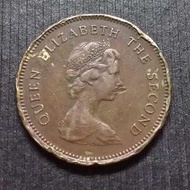 (Lot#2) 1978 Hong Kong Queen Elizerbeth The Second Copper Nickel 50 Cents  香港 伊麗莎白二世 銅鎳幤 五毫