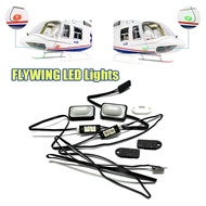 flywing - A flying wing model with genuine machine LED lights. Suitable for BELL206, EC135, BO105, a