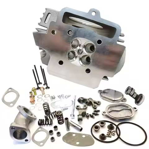NO.21 WAVE100 XRM110 WAE 100 W100 4V 4 valves valve racing cylinder head Professional manufacture co