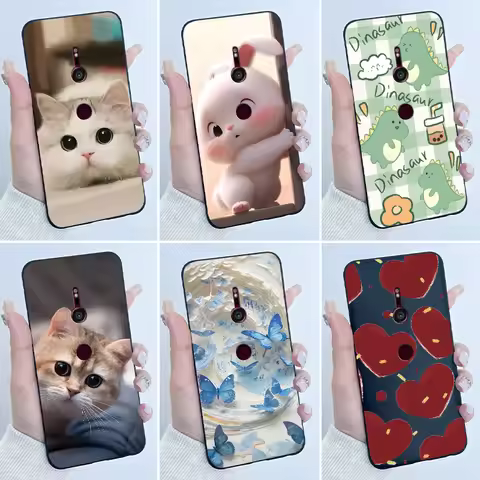 Cute Case For Sony Xperia XZ3 Coque SO-01L Capa Printing Shell Protective Cover Soft Silicone Cartoo