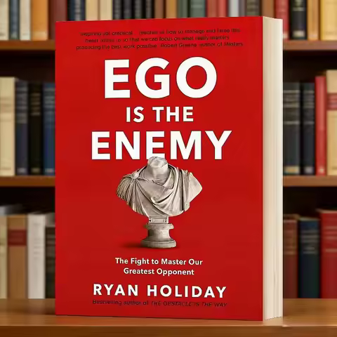 EGO IS THE ENEMY By Ryan Holiday Paperback Novel Book