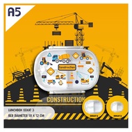 Miso CUSTOM CHARACTER A5-CONSTRUCTION Meal Box Lunch Box Food Storage Box 2GRID/3GRID