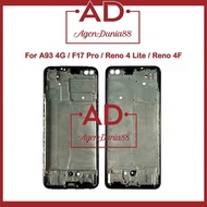 World Agent88 Lcd Frame For Reno 4f - Reno 4 Lite - A93 4G