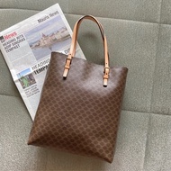 「JL精品代購」9新 Celine 老花 托特包