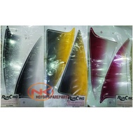 Yamaha Rxz (8) yahoo covering stripe LH/RH 100% (Runcing) (stock lama)