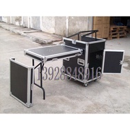 M 12U+4U|Three-Door Chassis|With Drawer|Tool|Cabinet|Computer Desk Workbench Stand|Mixer