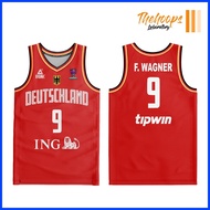 ✱ ▘ ★ THL X EuroBasket Germany Fiba Basketball jersey  2022 Full Sublimation Jersey Basketball