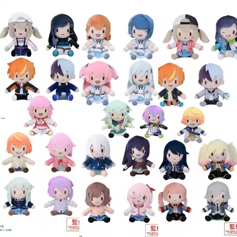 13cm Plush Pendant Toys Project Sekai Colorful Stage Nightcord Bars Yoisaki Kanade Akiyama Mizuki As