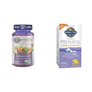 Garden of Life Organics Prenatal Gummies Multivitamin with Vitamin D3, B6, B12, C & Folate & Prenata