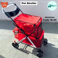 Pet Stroller For  Cats and Small Dogs Pet 4-wheel Travel Stroller BL04