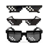 Magik Thug Life Glasses Sunglasses MLG Shades Eyewear 8 Bit Pixel Unisex Meme Cool Mosaic Glasses Pa