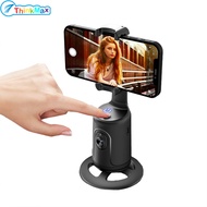 [HH6F] Gimbal Stabilizer Auto Face Tracking Phone Holder Desktop AI Automatic Tracking Gimbal Stand 