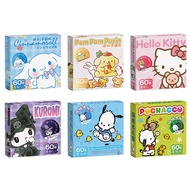 60pcs Sanrio HelloKitty Sticker Cartoon Cute Graffiti Card Laptop Manual Mug Decorative Box Sticker Christmas Birthday Gift