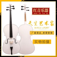 White Cello Cello Grade Exam Beginner Bright Handmade Cello Cello Practice General
