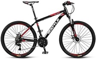 Fashionable Simplicity 26 Inch Adult Mountain Bikes 27 Speed Hardtail Mountain Bike With Dual Disc Brake Aluminum Frame Front Suspension All Terrain Mountain Bicycle