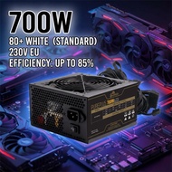 Salpido Pureplus 700W/500W 80+ White PSU | Power Supply for Gaming PC Desktop | Reliable & Efficient