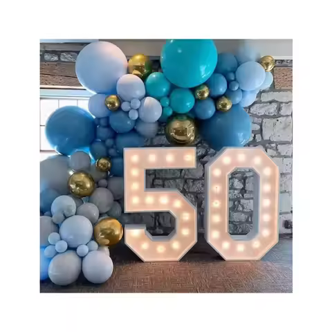 4ft 5ft Large Marquee Letters Electronic Logo Light Emitting Diode Marquee Number 4ft Marquee Letter