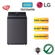 2025 LG Washing Machine Inverter 22KG / 25KG Top Load Washer Direct Drive Mesin Basuh Auto 洗衣机 洗衣機 T