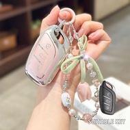 For MG 4/MG 5/HS/VS/ES/ZS/EV/IM6 car Key Cover HS MG remote key case ZS key cover MG 4 key case car 