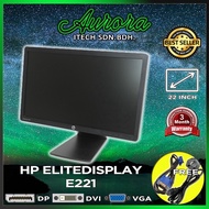 (REFURBISHED) GRADE A 22'' INCH LED SCREEN MONITOR HP ELITEDISPLAY E221