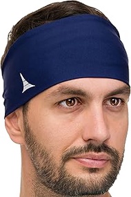 Mens Headband - Guys Sweatband & Sports Headband for Running, Crossfit, Working Out and Dominating Y
