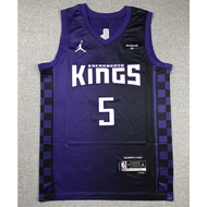 2024 NBA jersey Kings #5 Fox basketball jersey