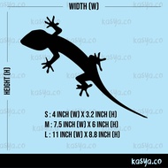 LIZARD CICAK custom vinyl cutting sticker