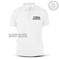 POLO shirt Men's Collar T-shirt Team Daiwa