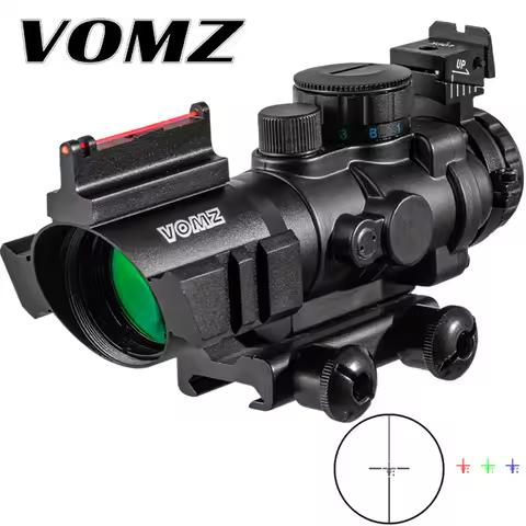 4x32 Riflescope 20mm Dovetail Reflex Optics Scope Tactical Sight For Hunting Gun Rifle Airsoft Snipe