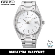 Seiko SUR307P1 Quartz Silver Dial Sapphire Crystal Glass Silver-Tone Stainless Steel Men's Watch