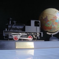 【老時光 OLD-TIME】早期二手地球儀蒸氣火車擺飾品