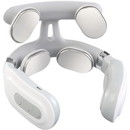 Verticlear Pro, Neck Massager 4-Head Device with 6 Modes 15 Levels Heat Function Hands Free Neck Mas