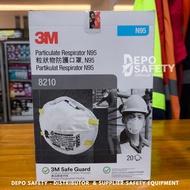 MASK 3m 8210 1 BOX CONTAINS 20 PCS ORIGINAL 100%