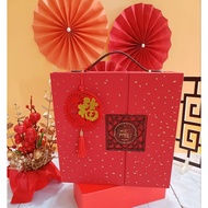 Ready stock✨2024 New Year, Year of the Dragon, Special Products, Gift Box,新年礼盒包装盒伴手礼手提袋空礼盒