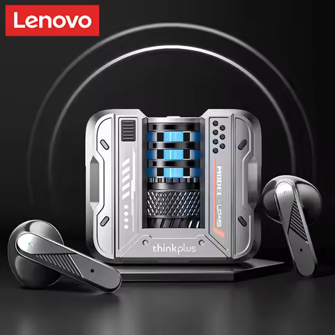 Choice Lenovo Gaming Headset TWS Bluetooth 5.4 Wireless Sport Earbuds Music HIFI Sound Headphones HD
