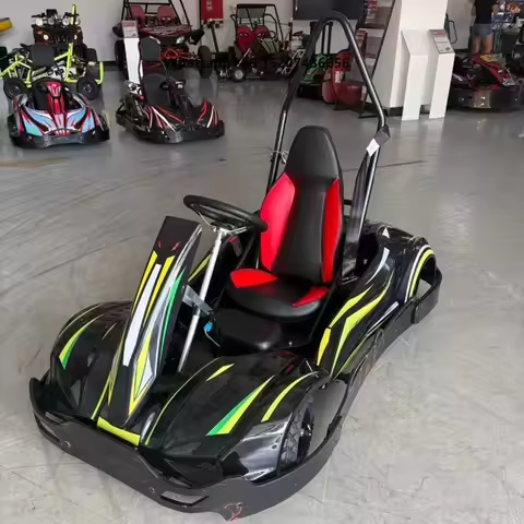 New Multi-functional Commercial Electric Go-kart for Adult Kid High Quality Drift Safety Karting Car