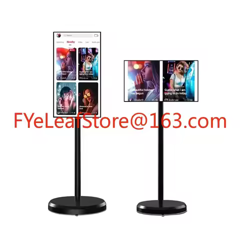 2025 Popular Portable Tv With Battery Fitness Game Video Android 21.5 Inch Stand By Me Tv Reomte Opt