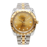 Tudor Classic Series 18K Gold Diamond Automatic Mechanical Watch Men M21013-0007