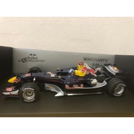 Mini Cut 1/18 F1 2006 red bull Ferrari RB2 V8 Ferrari Engine D.C David Curt Hardcover 360 Degree No 