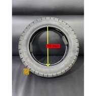 TIRE 3.00-10 300x10 TYRE TUBELESS ELECTRIC BIKE Tayar Basikal Elektrik tubeless tyre ebike