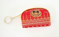 กระเป๋าใส่เหรียญ ลายกนก สินค้าที่ระลึก Thai fabric coin bag