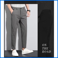 ℡ ╮ ✬ ACHSAWAKE Men's Pants Korean Fashion Suit Pants Casual Trousers (COD)