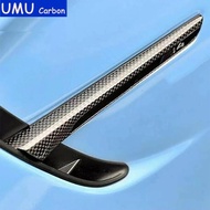 Real Carbon Fiber Interior Door Side Fender Vent Cover Trim For BMW M3 M4 F80 F82 F83 2015-2020 Deco