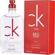 CK ONE RED EDITION PERFUME 100ML FOR WOMEN