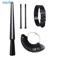 NAV Ring Size Measurement Tool Set for Finger Measurement US Ring Size Stick Gauge