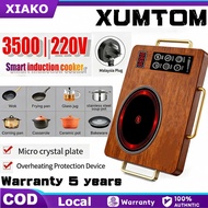 XUMTOM Ceramic Induction Pot Upgraded 3500W Super Fast Heating Ceramic Cooker Infrared All Pots Touc