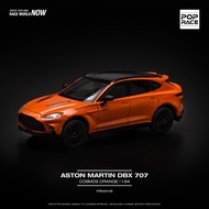 POP RACE 1/64 PR640148 ASTON MARTIN DBX 707 - COSMOS ORANGE