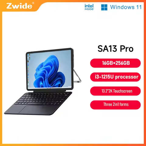 Zwide SA13 Pro 2-in-1 Tablet 13.2-inch 12th Generation Core i3-1215U Business Office Student Lightwe