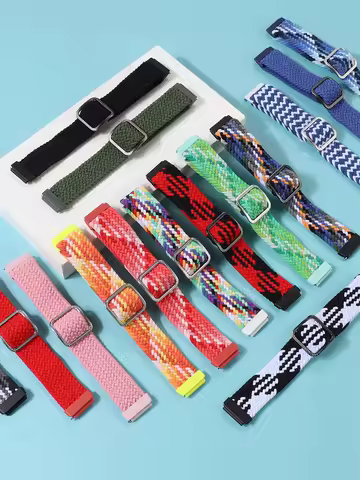 Strap for Huawei Band 7 8 9 10 11 Pro Accessories Adjustable Braided solo loop Wrist Elastic Bracele